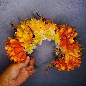 Floral Butterfly Headband